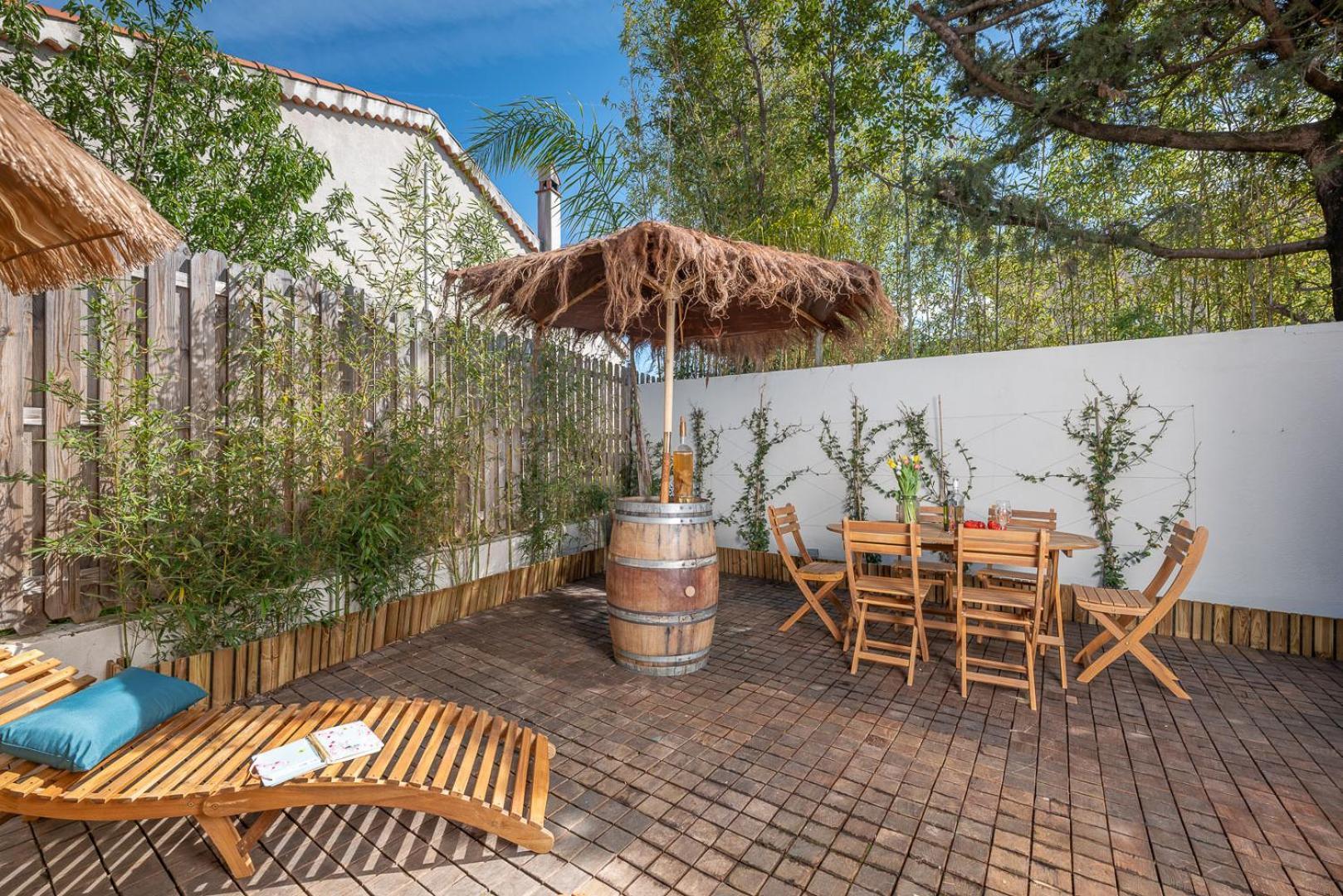 Appartement 6 Pers Jardin Prive La Cabane Bambou - Mandara Beach , Antibes French Riviera Juan-les-Pins Bagian luar foto