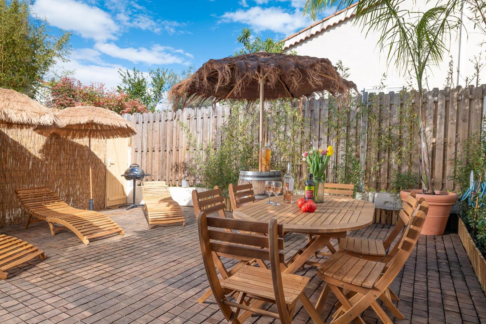 Appartement 6 Pers Jardin Prive La Cabane Bambou - Mandara Beach , Antibes French Riviera Juan-les-Pins Bagian luar foto